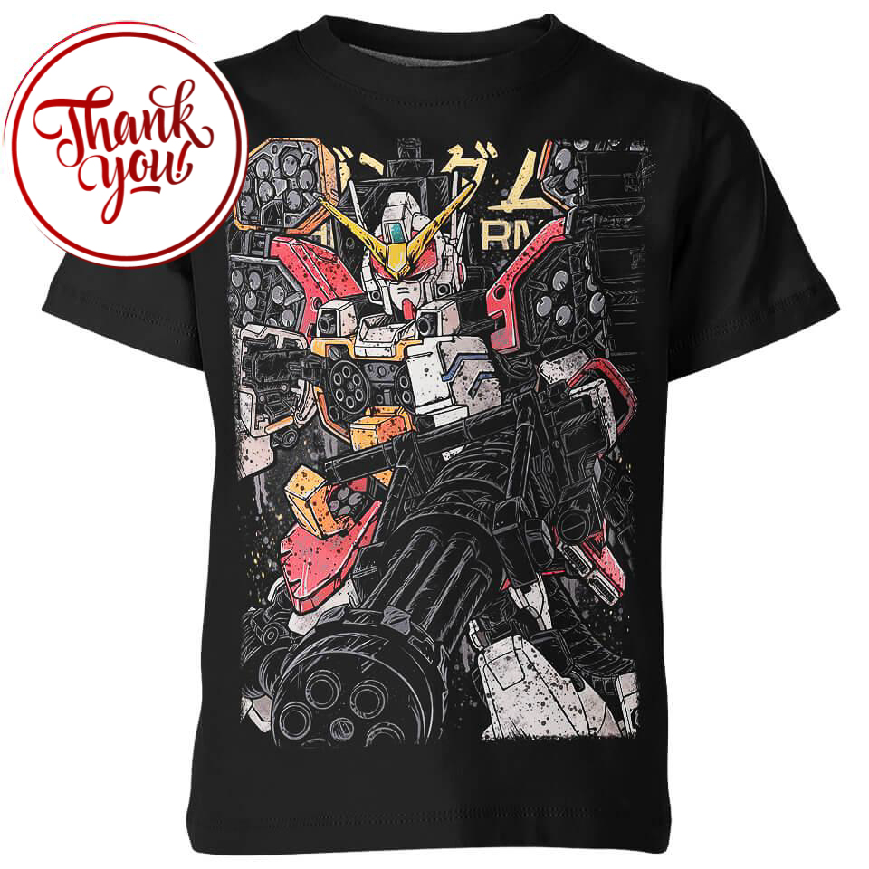 Heavyarms Gundam 3D Print Unisex T-Shirt
