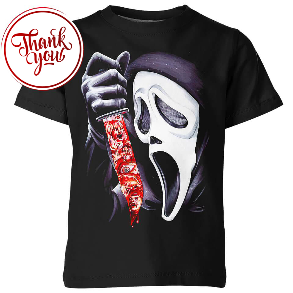 Ghostface Scream 3D Print Unisex T-Shirt