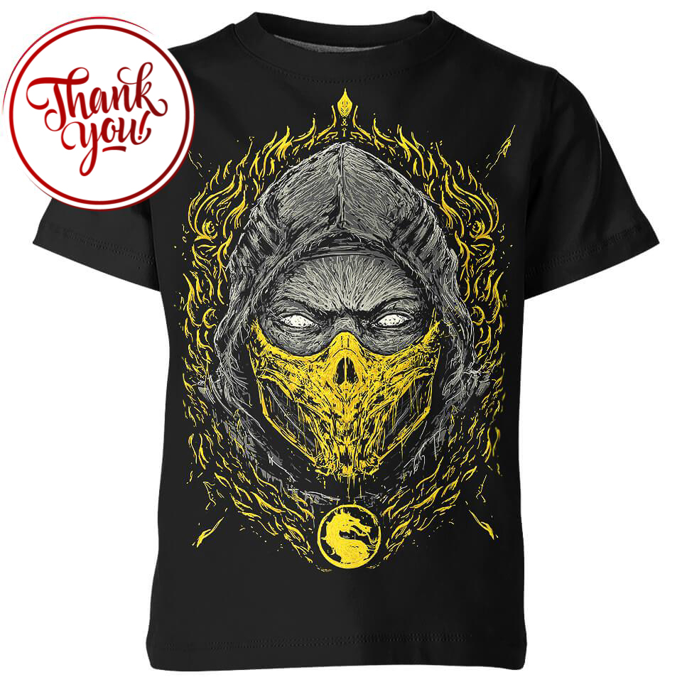 Scorpion Mortal Kombat 3D Print Unisex T-Shirt