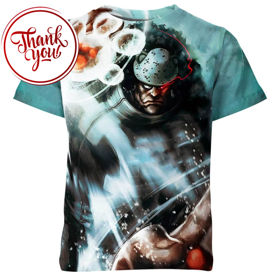 Kuma Warlord One Piece 3D Print Unisex T-Shirt
