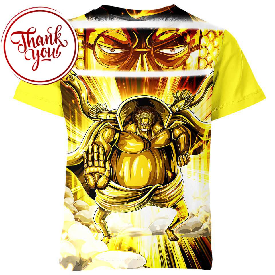 Sengoku the Buddha One Piece 3D Print Unisex T-Shirt