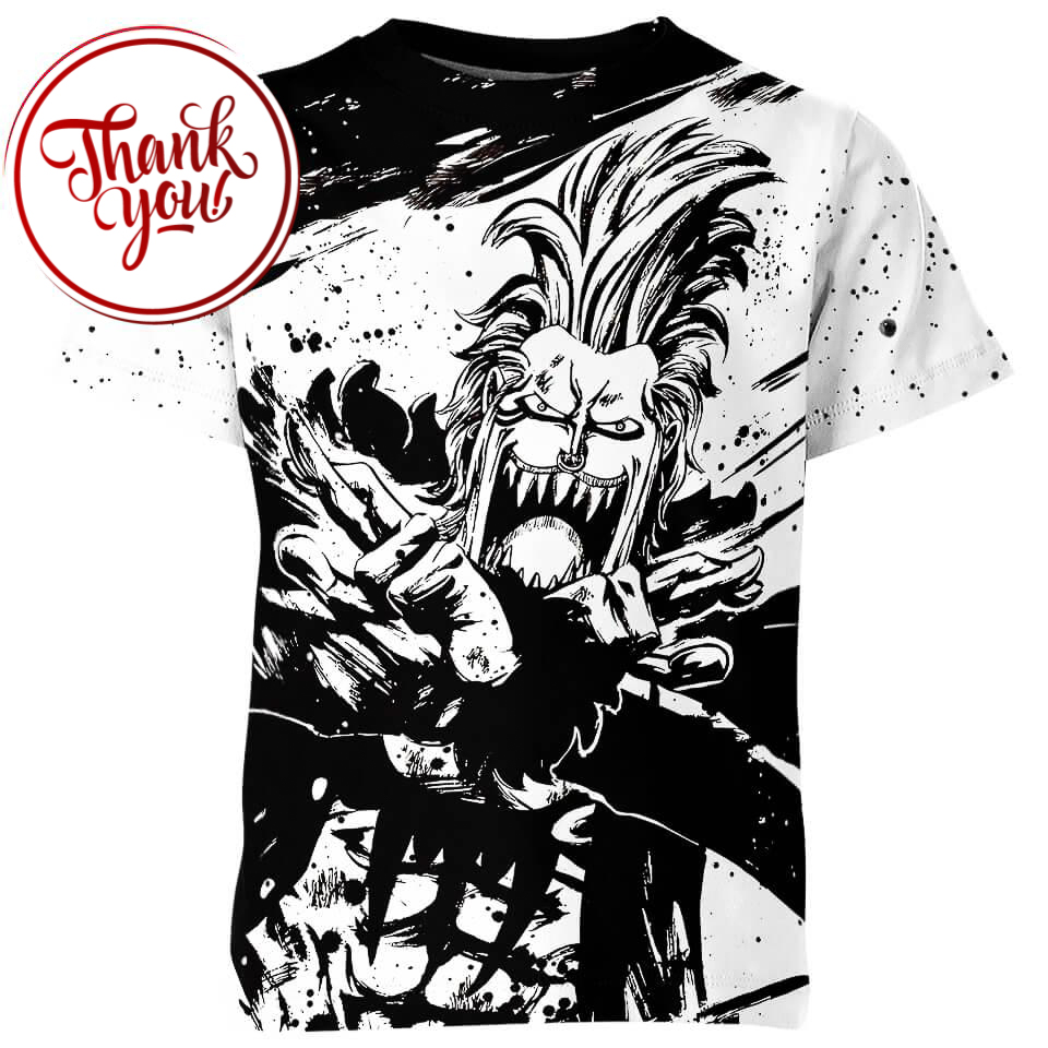 The Super Rookie Bartolomeo One Piece 3D Print Unisex T-Shirt