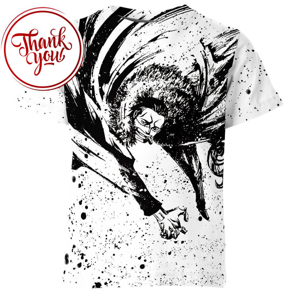 Crocodile One Piece 3D Print Unisex T-Shirt