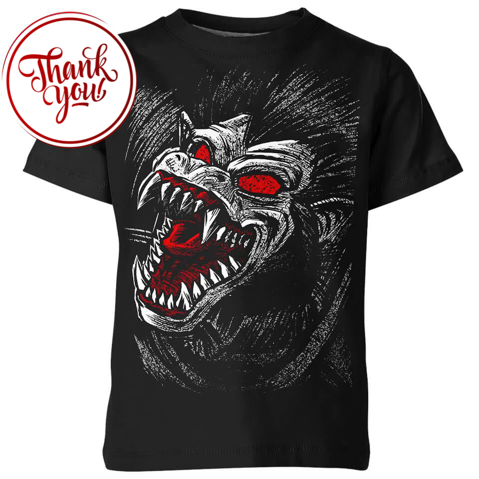 Sketch Ozaru Dragon Ball 3D Print Unisex T-Shirt