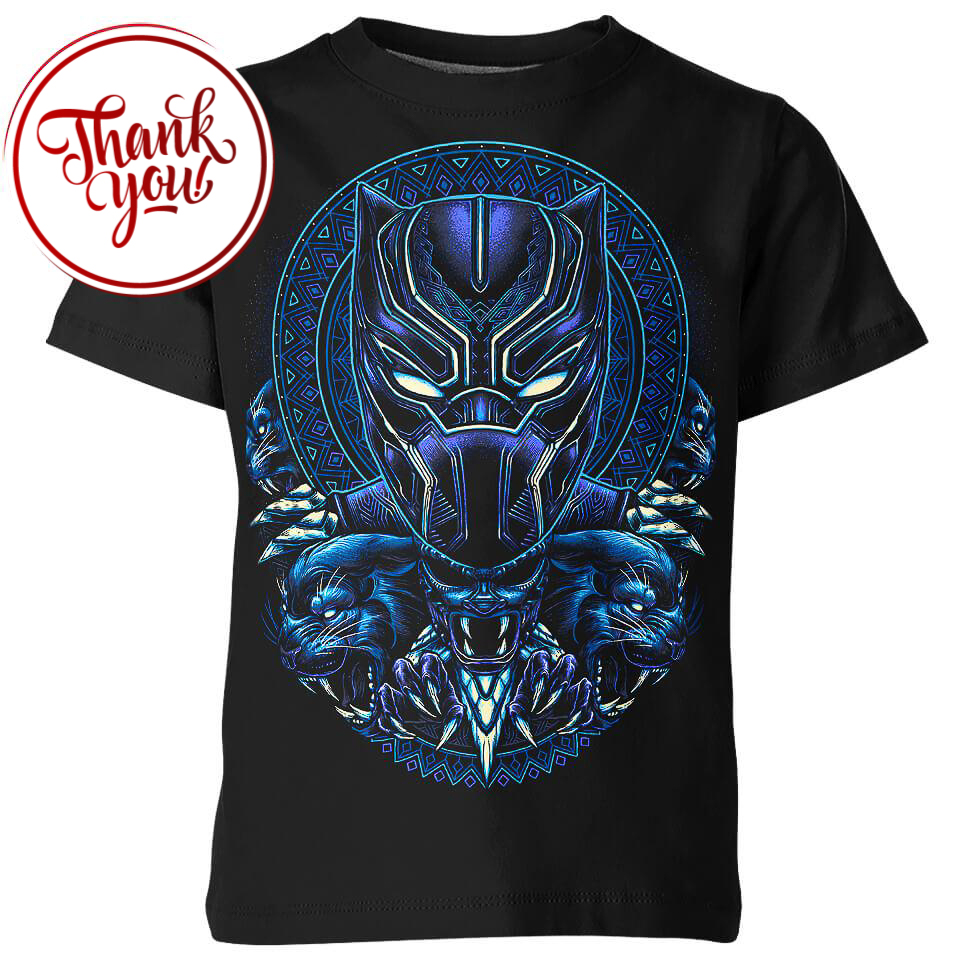 Forever a Hero Black Panther 3D Print Unisex T-Shirt