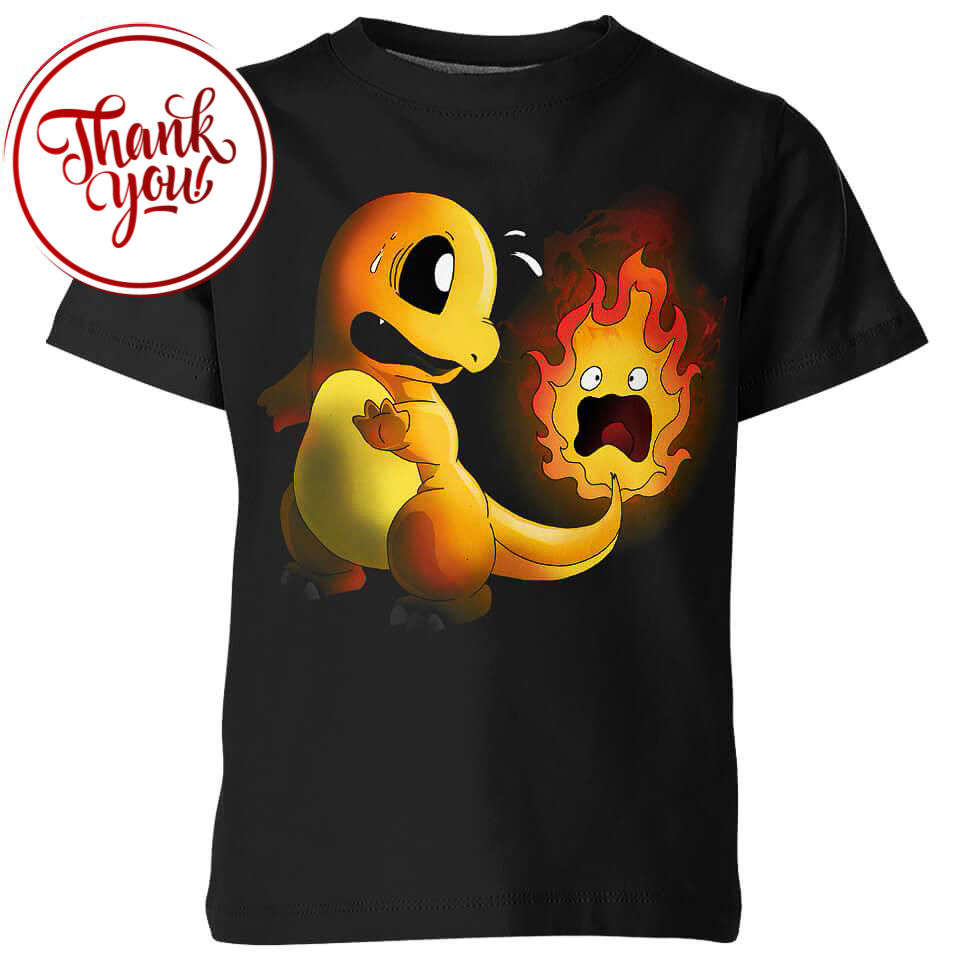 Calcifer Tail 3D Print Unisex T-Shirt