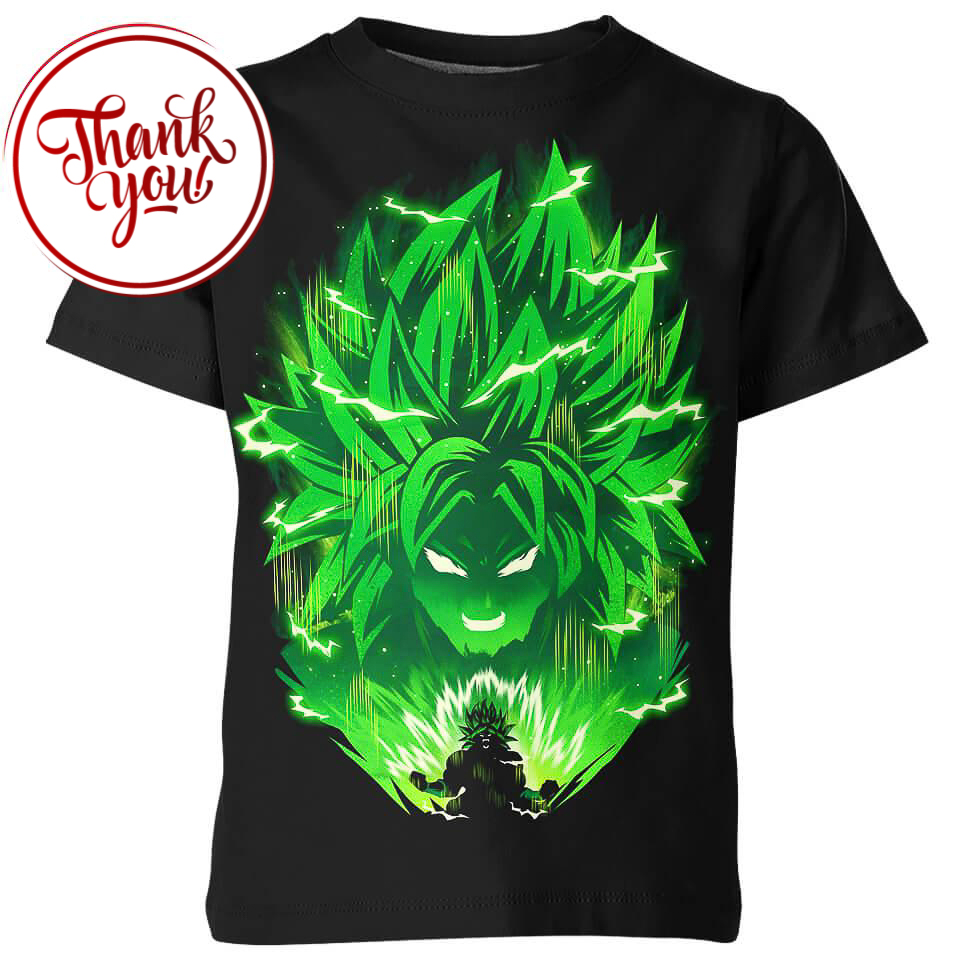 Full Power Broly 3D Print Unisex T-Shirt