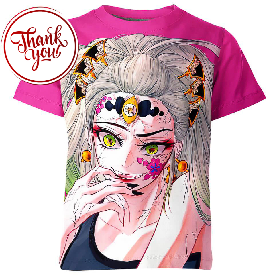 Special Demon - Daki Demon Slayer 3D Print Unisex T-Shirt