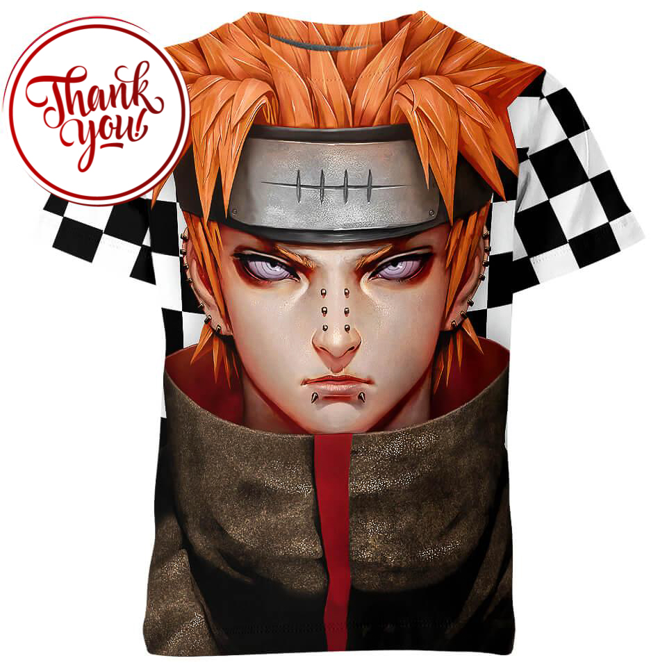 Naruto Nagato 3D Print Unisex T-Shirt