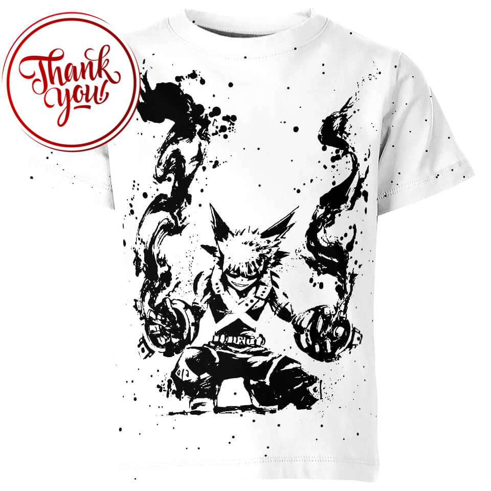 My Hero Academia Bakugo 3D Print Unisex T-Shirt