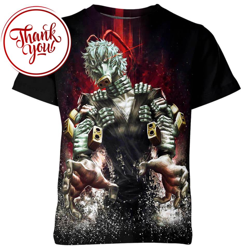 Shigaraki Tomura My Hero Academia 3D Print Unisex T-Shirt