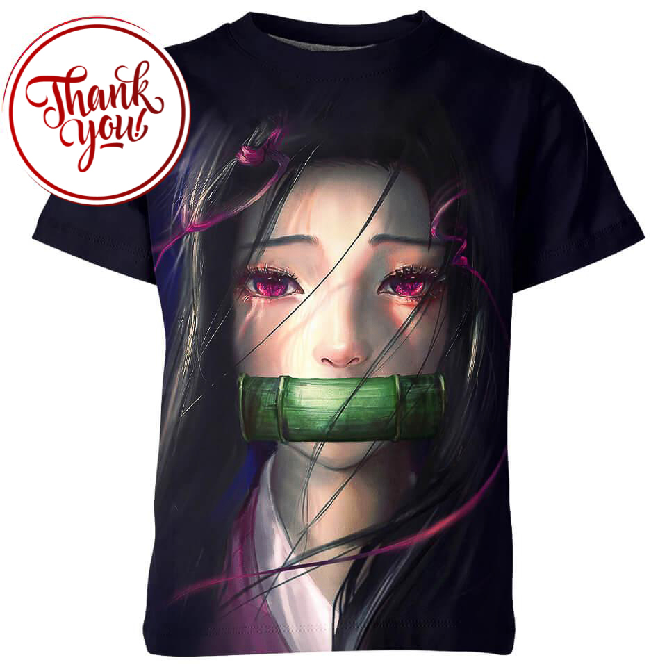 Demon Girl - Kamado Nezuko 3D Print Unisex T-Shirt