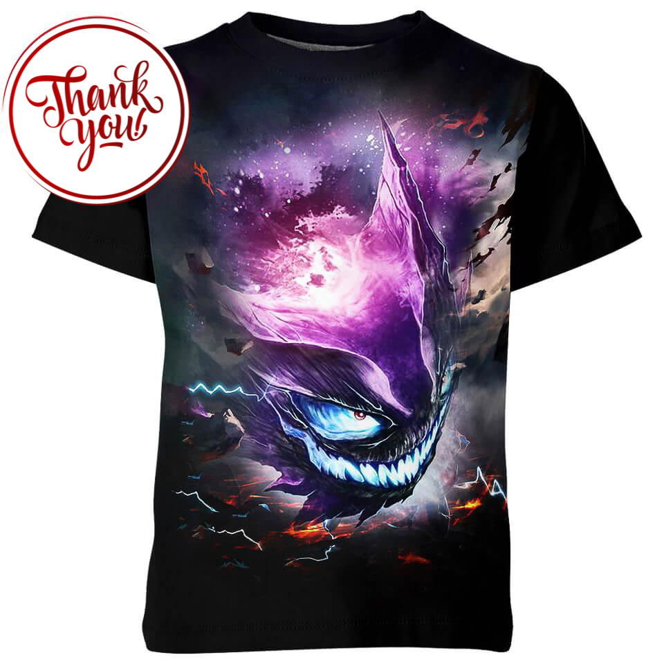 A Sinister - Gengar 3D Print Unisex T-Shirt