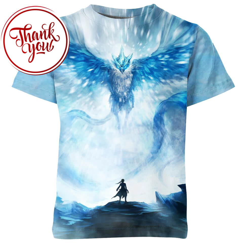 Articuno Mystic Team - Pokemon 3D Print Unisex T-Shirt