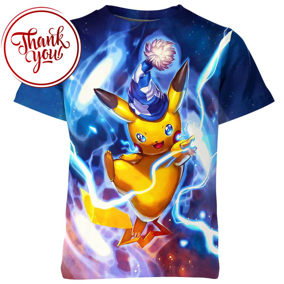 Brawl Pikachu 3D Print Unisex T-Shirt