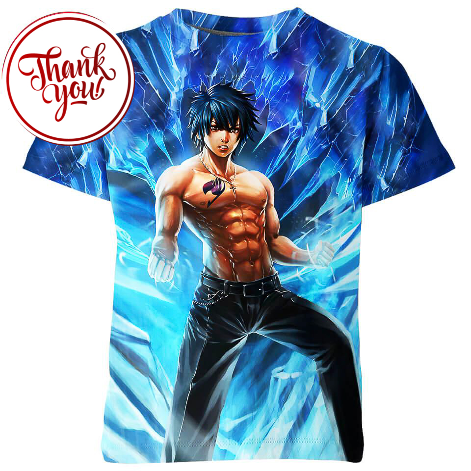 Mage of the Fairy Tail 3D Print Unisex T-Shirt