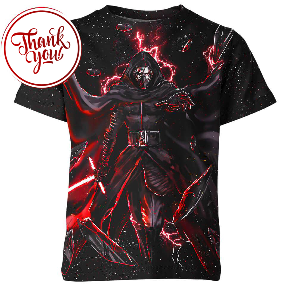 Kylo Ren Star Wars 3D Print Unisex T-Shirt