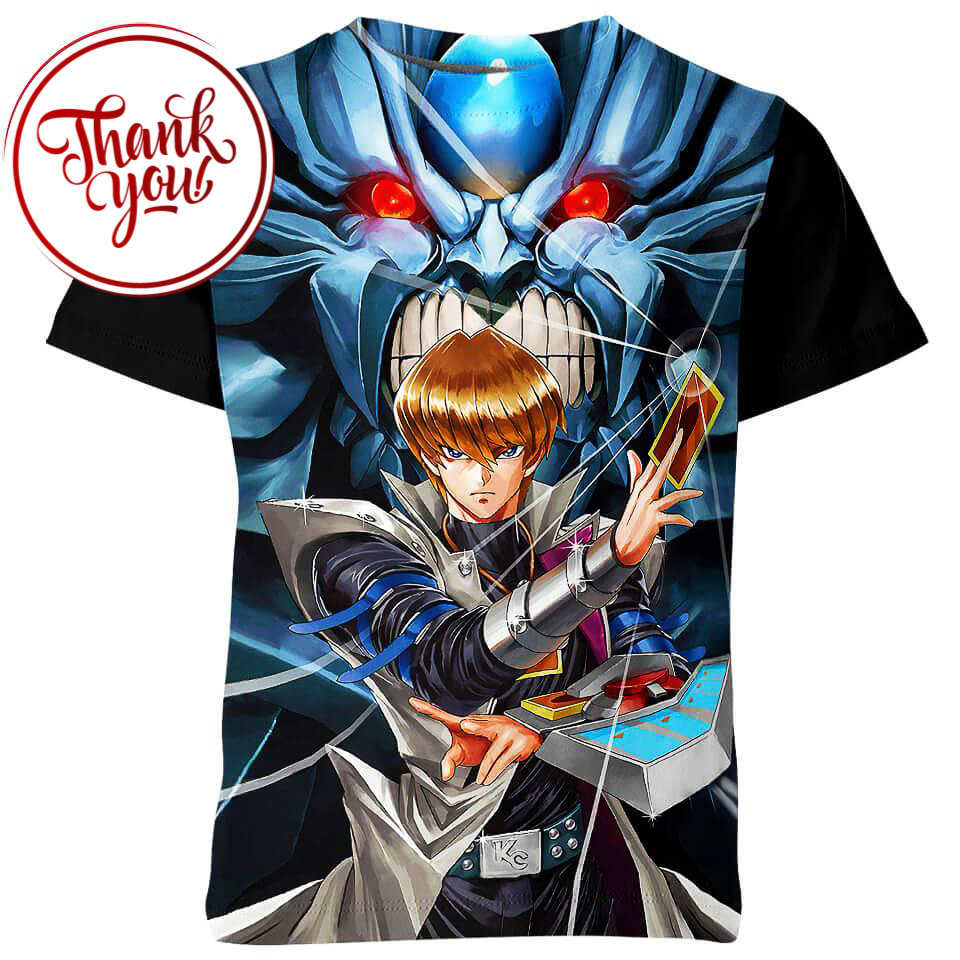 Seto Kaiba Yugioh 3D Print Unisex T-Shirt