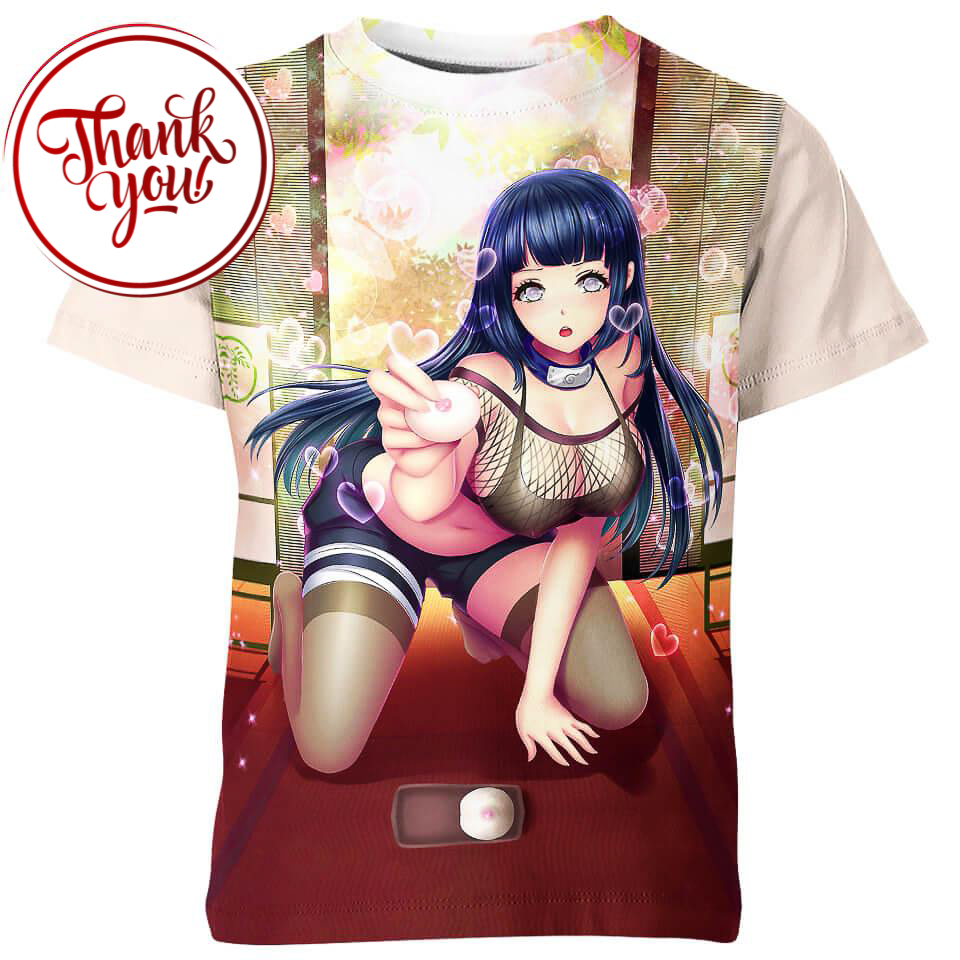 Sweetness Release Hinata 3D Print Unisex T-Shirt