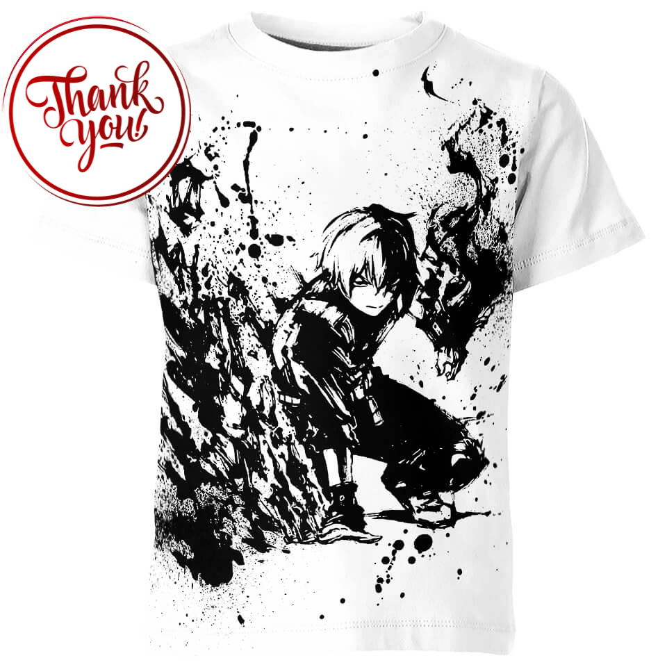 My Hero Academia Shoto Todoroki 3D Print Unisex T-Shirt