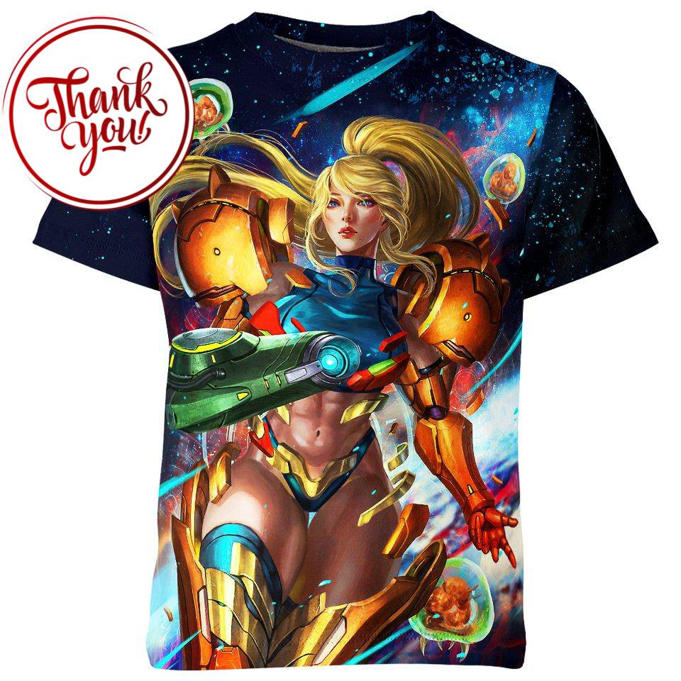 Metroid Dread - Game 3D Print Unisex T-Shirt