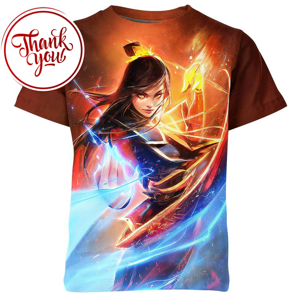 The Firebending Prodigy - Avatar 3D Print Unisex T-Shirt