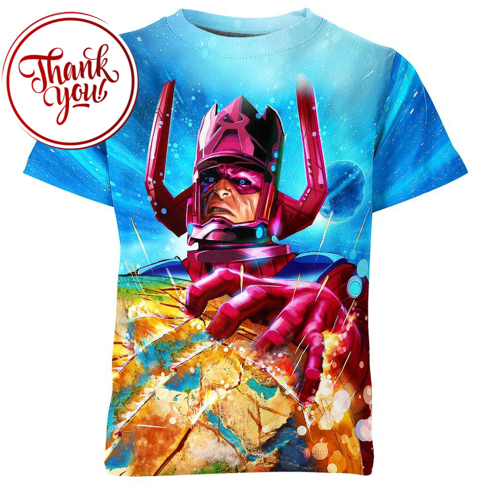 Galactus Destroys the Earth - Marvel 3D Print Unisex T-Shirt