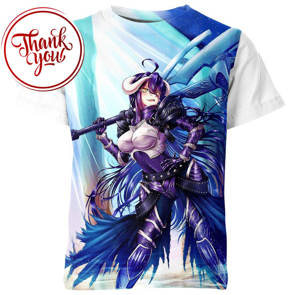 Guardian Overseer Overlord Anime 3D Print Unisex T-Shirt