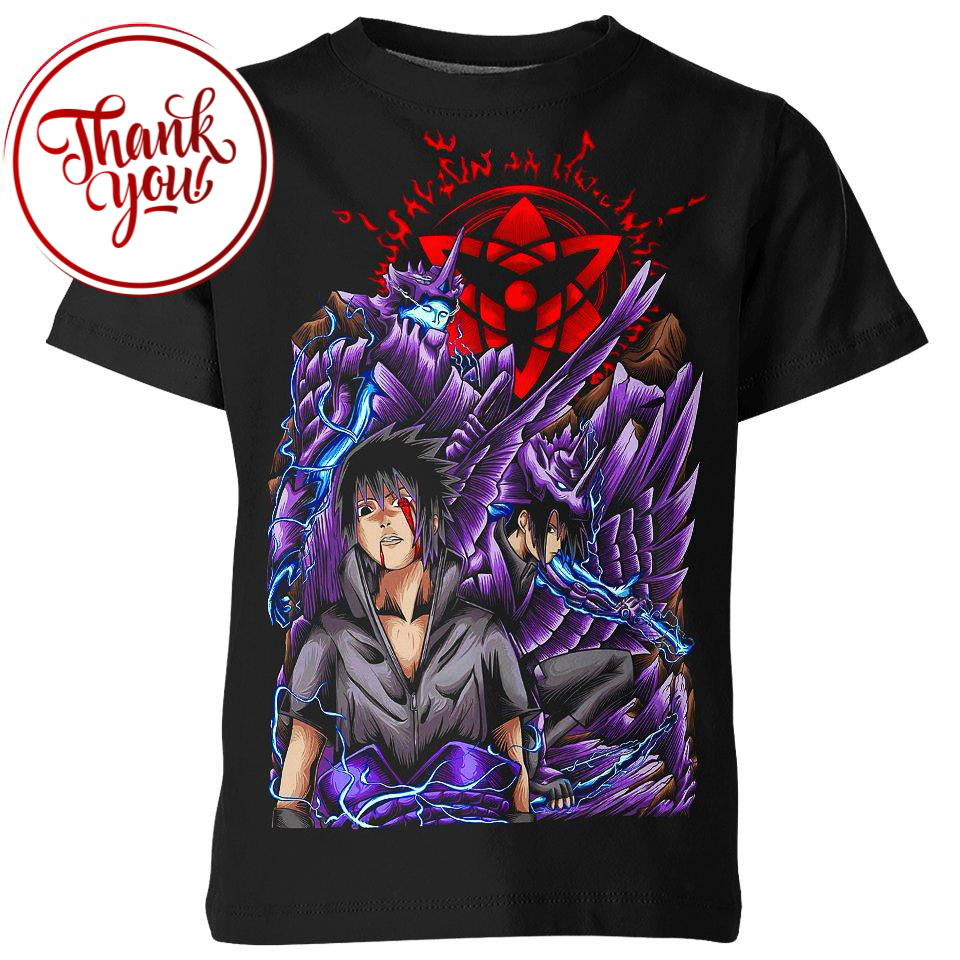 Susanoo x Sasuke 3D Print Unisex T-Shirt