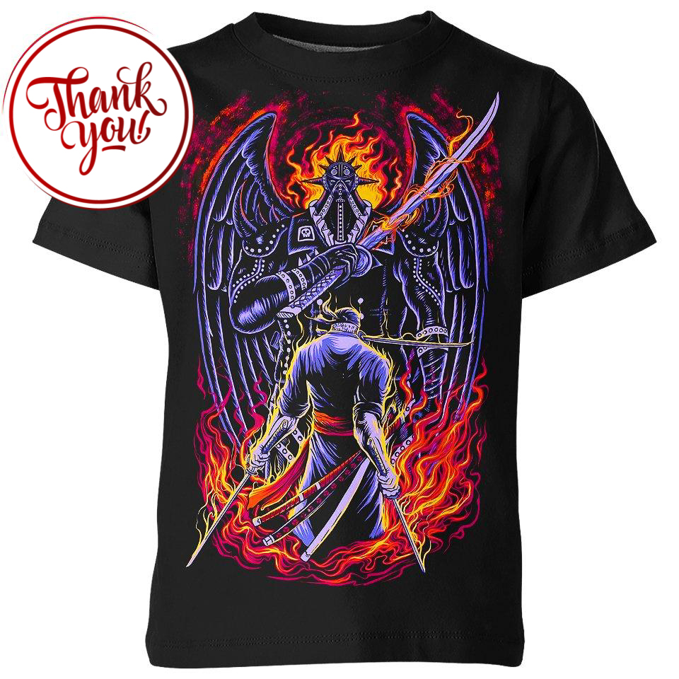 The Battle of King vs Zoro 3D Print Unisex T-Shirt