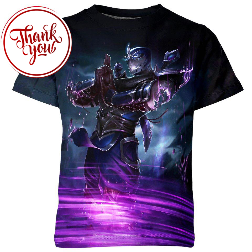 Shen Eye of Twilight - League of Legends 3D Print Unisex T-Shirt