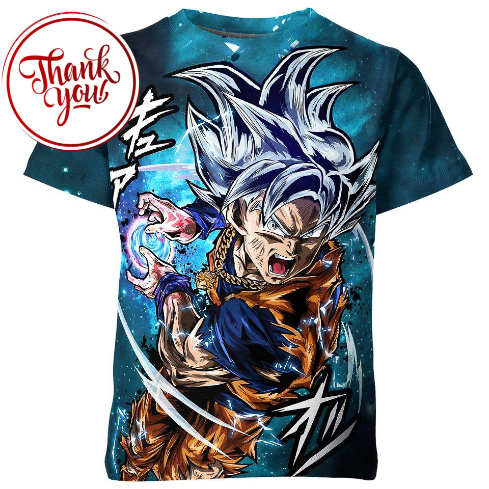Kamehameha Goku 3D Print Unisex T-Shirt