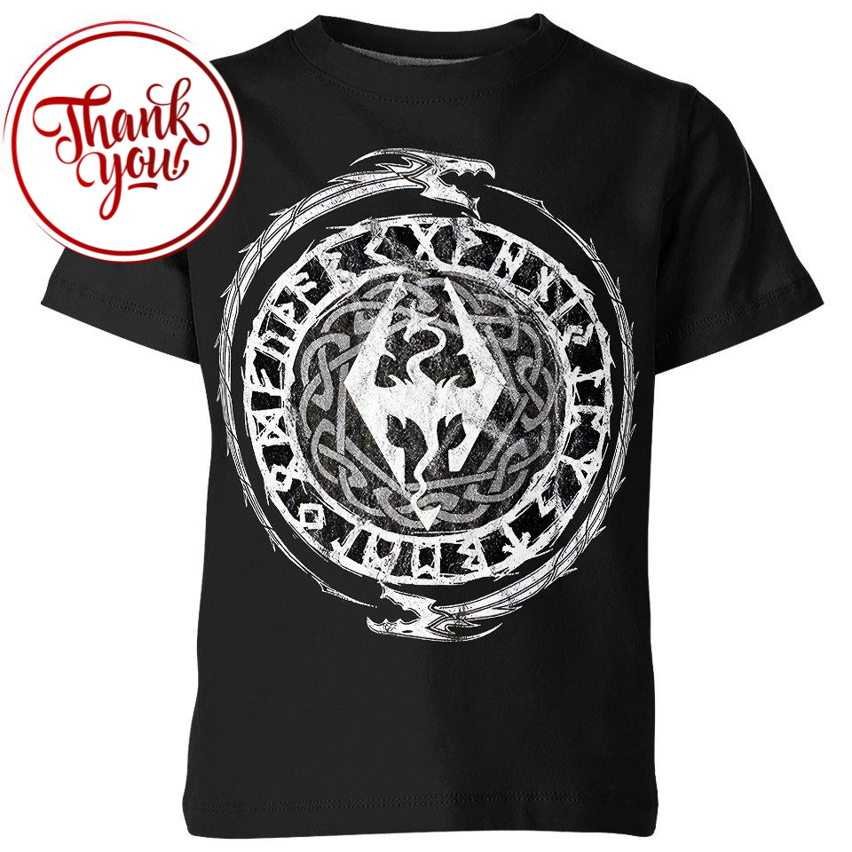 Dragonborn Skyrim 3D Print Unisex T-Shirt