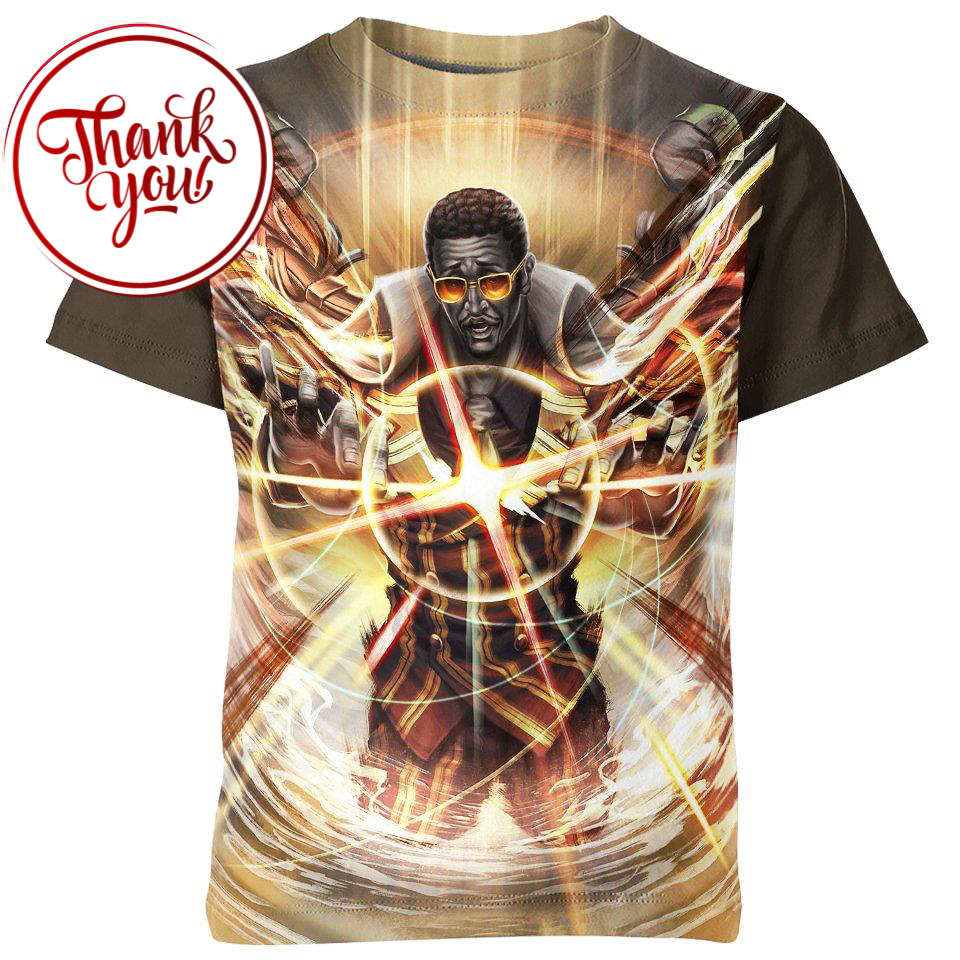 Admiral Kizaru One Piece 3D Print Unisex T-Shirt