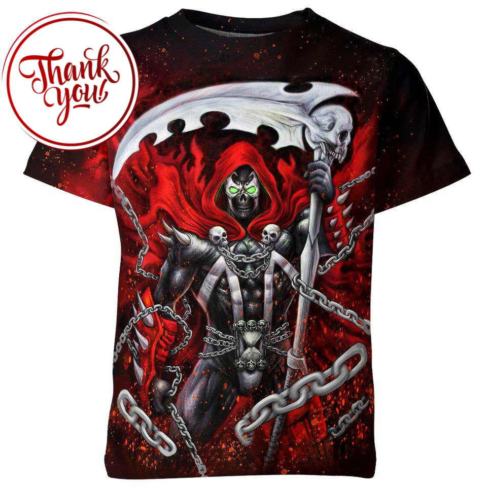 Death Spawn 3D Print Unisex T-Shirt