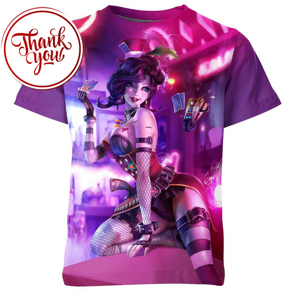 Mad Moxxi Borderlands Game 3D Print Unisex T-Shirt