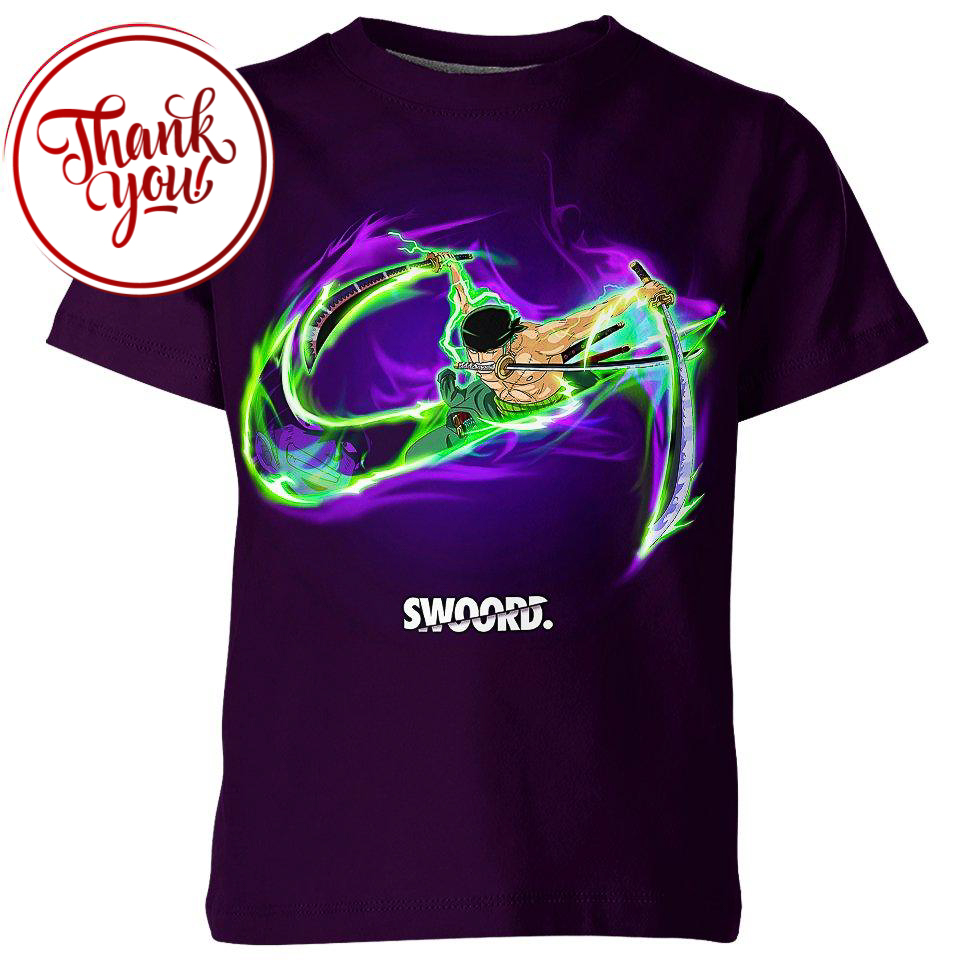 Zoro 3D Print Unisex T-Shirt