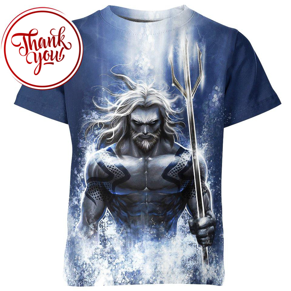 Aquaman Variant Version DC 3D Print Unisex T-Shirt
