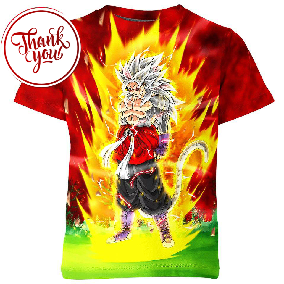 Super Saiyan Goku 3D Print Unisex T-Shirt