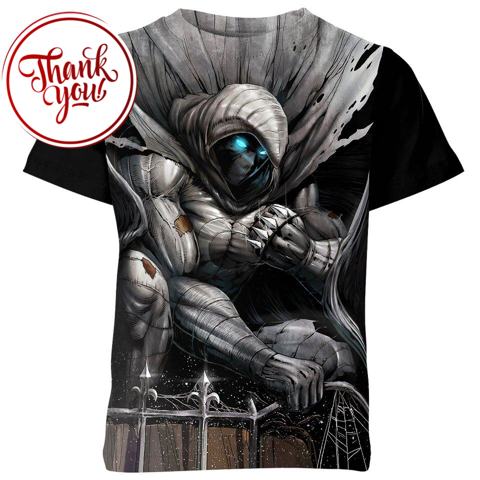 The Moon Knight 3D Print Unisex T-Shirt