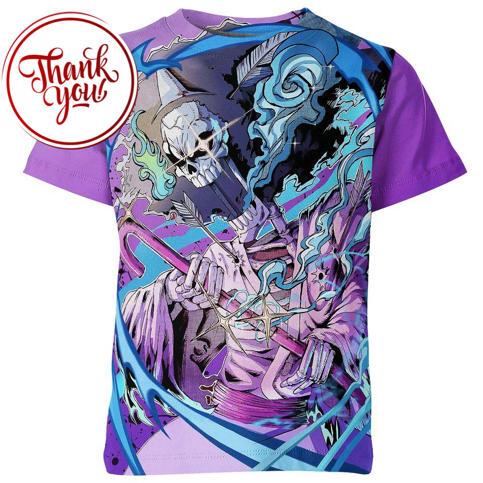 Soul King Brook One Piece 3D Print Unisex T-Shirt