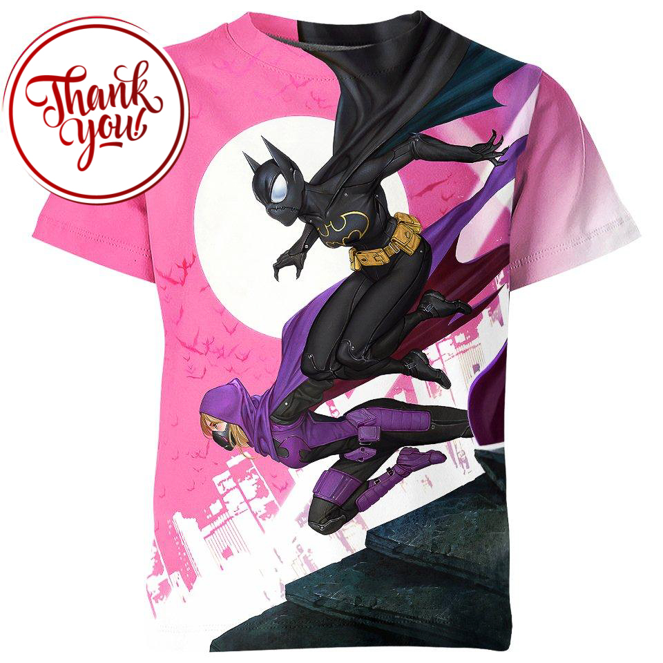 Lady Gotham - Batgirl Batman 3D Print Unisex T-Shirt