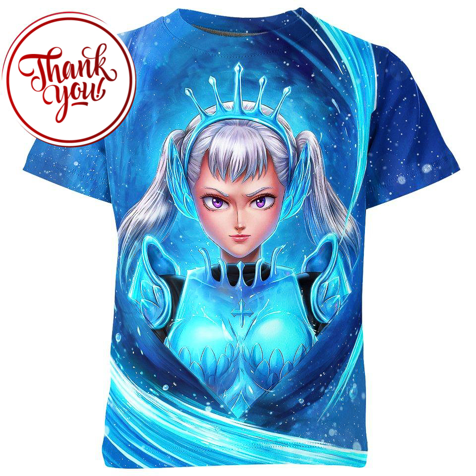 Noelle Silva - The Chosen One Black Clover 3D Print Unisex T-Shirt