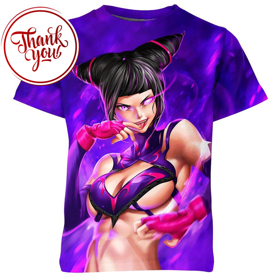 Han Juri Street Fighter 3D Print Unisex T-Shirt
