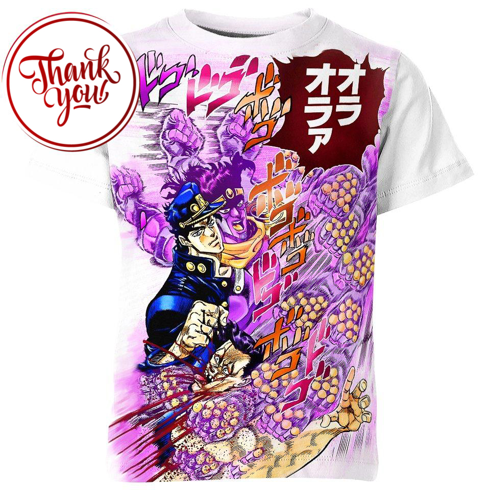 Stand Cry - Jojos 3D Print Unisex T-Shirt