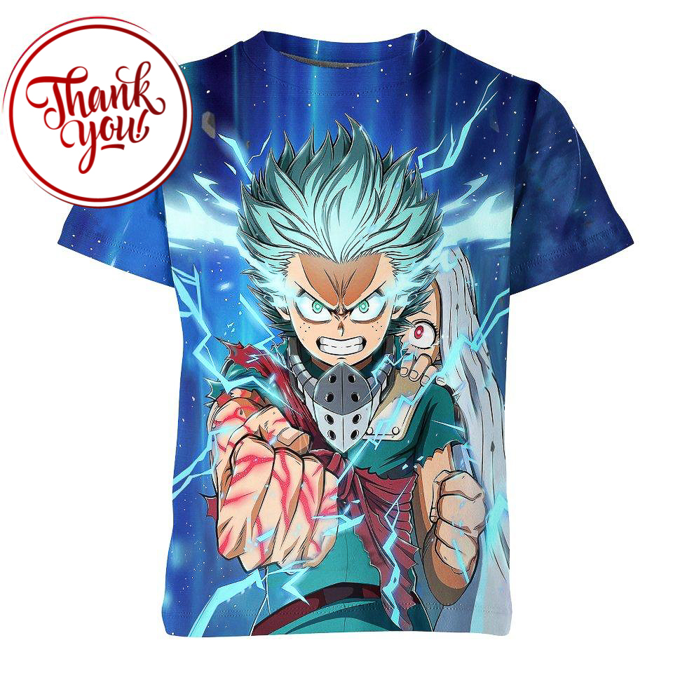 The Full Power of Deku 3D Print Unisex T-Shirt