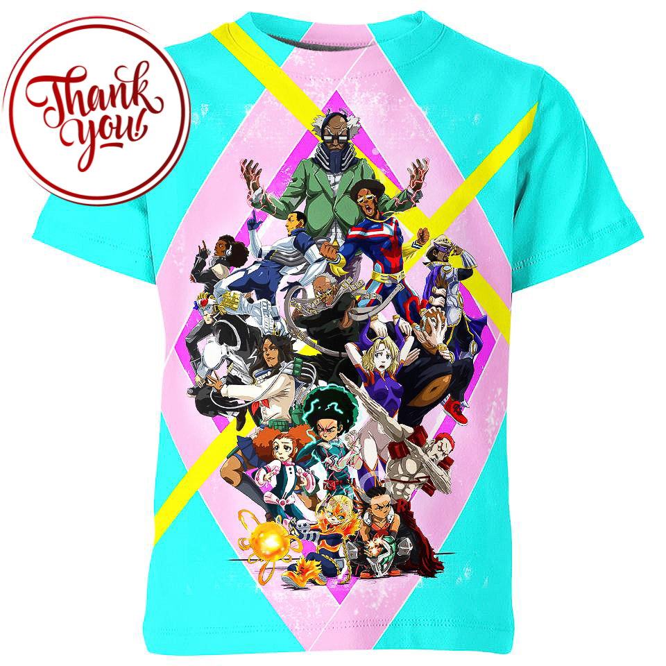 The Boondocks 3D Print Unisex T-Shirt