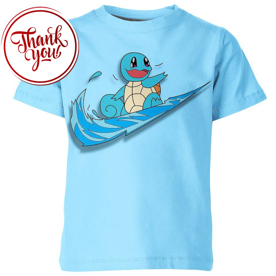 Squirtle 3D Print Unisex T-Shirt
