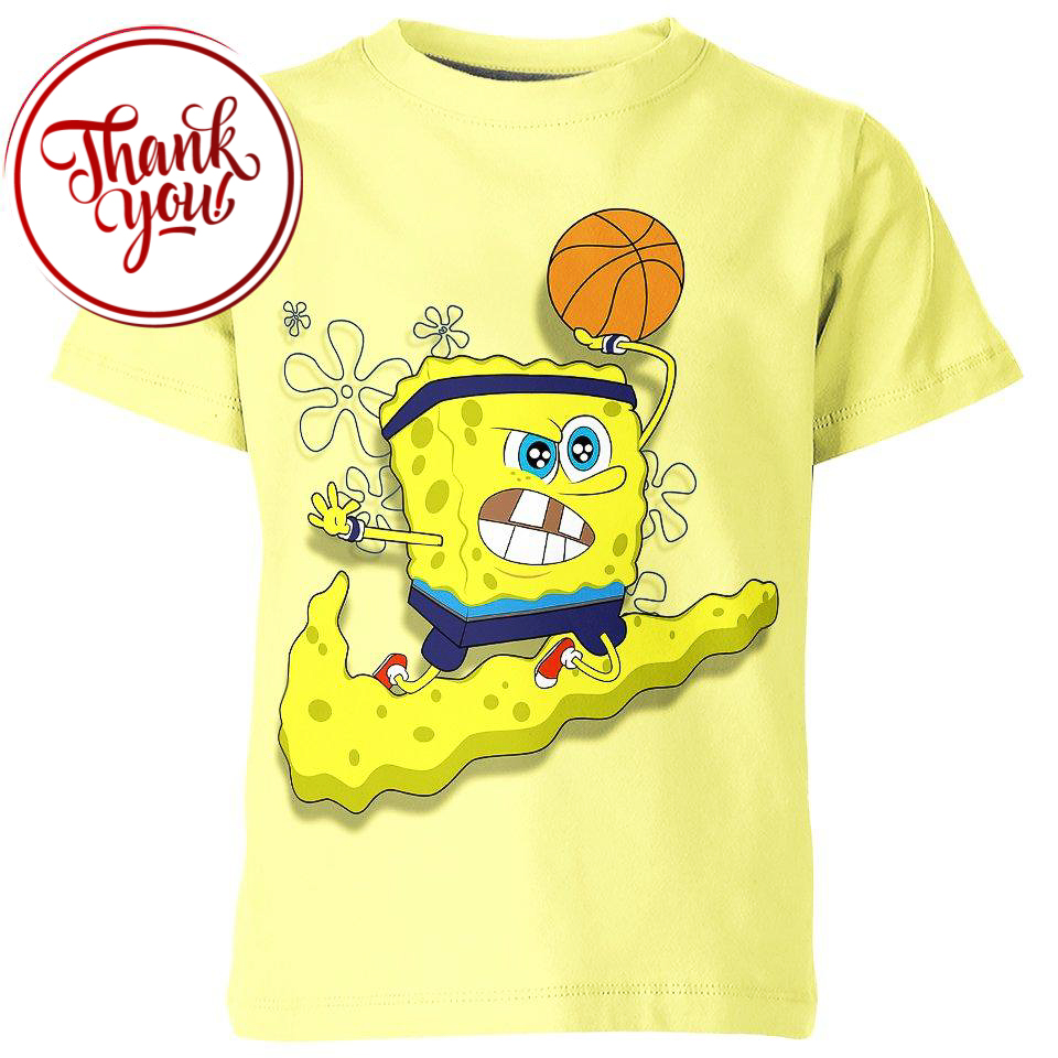 SpongeBob SquarePants 3D Print Unisex T-Shirt