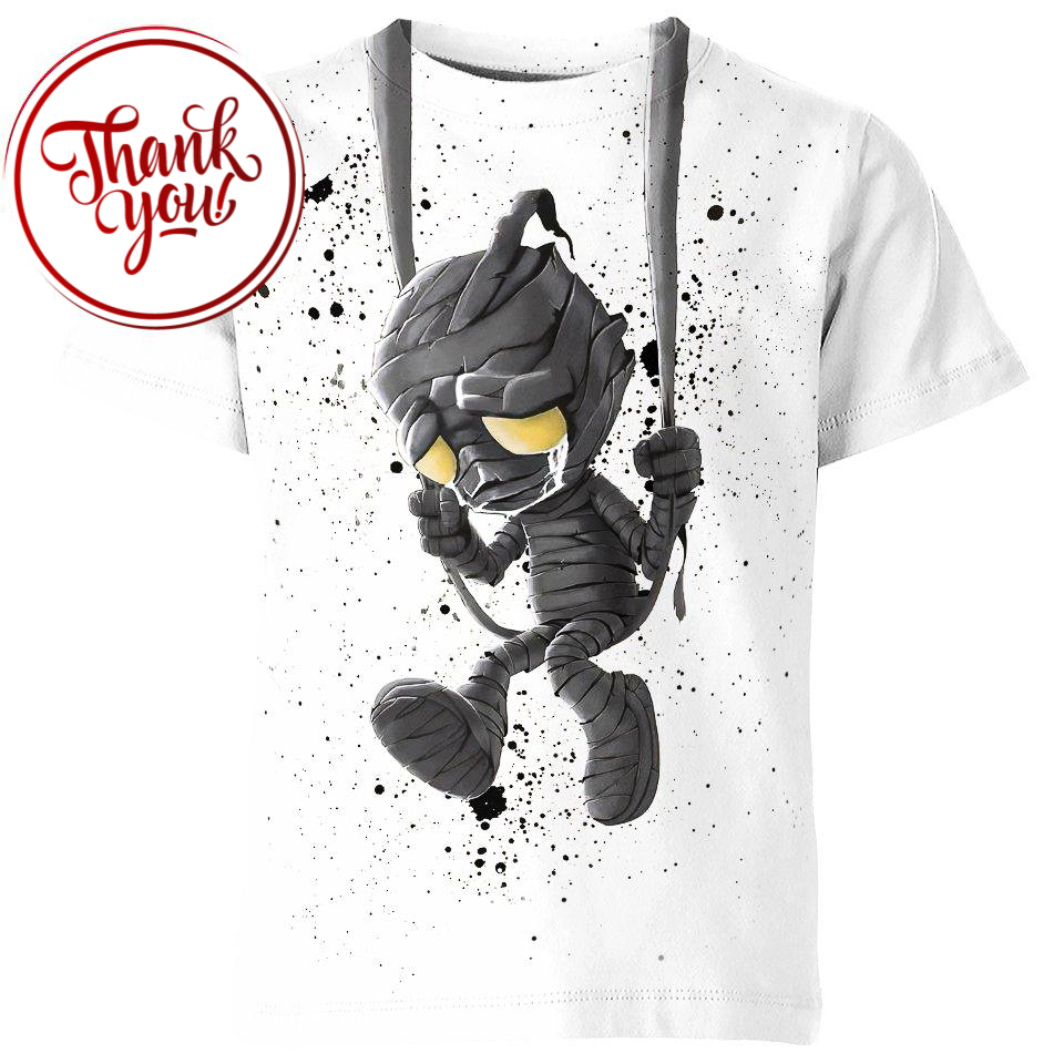 Sad Mummy Amumu League of Legends 3D Print Unisex T-Shirt